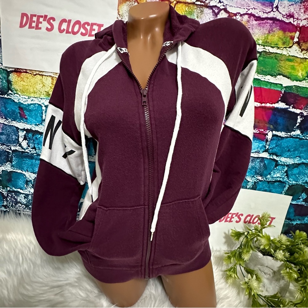 PINK VS FULL ZIPPER HOODIE